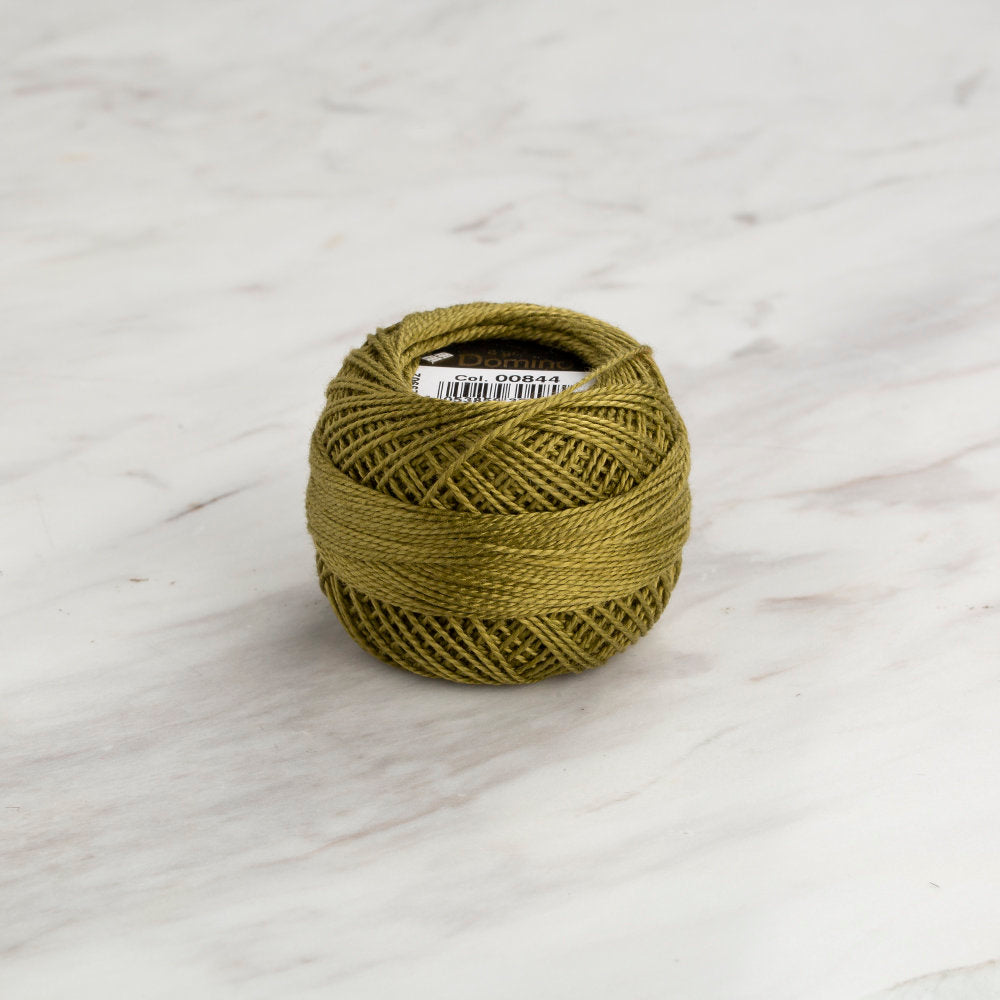 Domino Koton Perle 8gr Yeşil No:8 Nakış İpliği - 4598008-00844